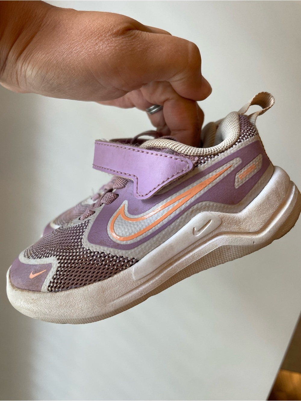 Nike Kids Purple Sneakers (6C)